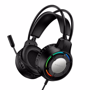 Borofone Headphones BO112 Wave gaming with microphone black