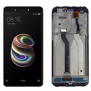 LCD-näyttö yhteensopiva Xiaomi Redmi 5A musta kehyksellä HQ
