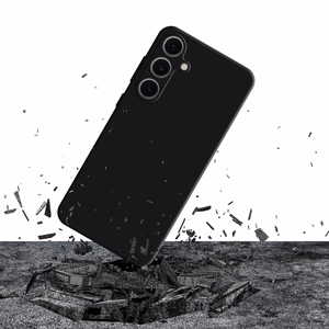 3mk Silikoninen Suojakuori Samsung Galaxy S24 FE:lle - Musta