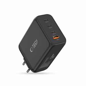 Tech-Protect NC240W-GaN 4-Port 240W Wall Charger - Black