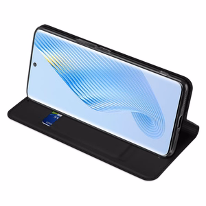 Dux Ducis Skin Pro case for Honor Magic5 flip cover card wallet stand black