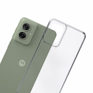 3mk Clear Case Motorola Moto G55 5G:lle - läpinäkyvä