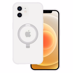 Tel Protect Magical Magsafe Stand Suojakuori iPhone 11:lle hopeinen