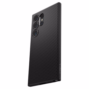 Spigen Liquid Air suojakuori Samsung Galaxy S24 Ultra:lle - matta musta