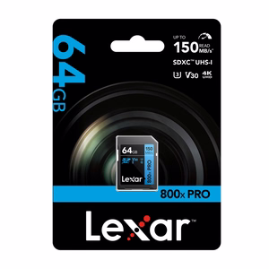 Lexar 64GB SDXC UHS-I -muistikortti LSD0800P064G-BNNNG
