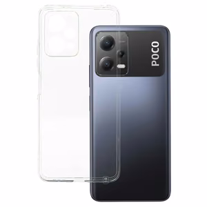 Ultra Clear 1mm Suojakuori Xiaomi Redmi Note 12 5G / Poco X5:lle - läpinäkyvä