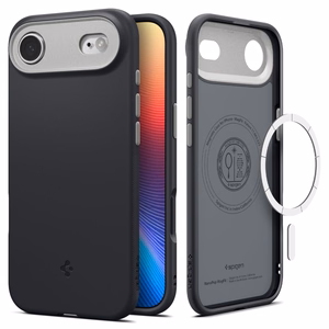 Spigen Nano Pop Mag Magsafe Suojakuori iPhone 17 Air:lle Black Sesame