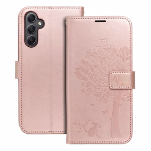 Flip case for Samsung A34 5G Mezzo Book tree rose gold