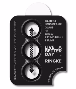 Ringke camera-frame protector for Samsung Galaxy Z Fold 7/8 Ultra, 2 pcs. – black