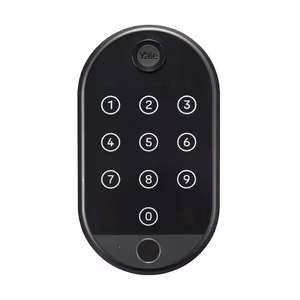 Yale 05/303000/BL Smart Keypad 2 – numeronäppäimistö sormenjälkilukijalla, musta