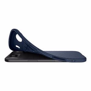 Spigen Liquid Air Suojakuori iPhone 17 Air:lle Navy Blue