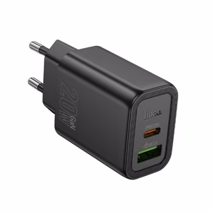 Puhelinlaturi Hoco USB A + USB C QC3.0 PD 3A 20W N61 musta