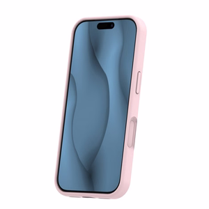 Silikoninen Thin Mag -suojakuori iPhone 17 Pro 6,3":lle vaaleanpunainen