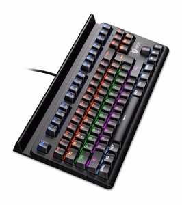 Liocat pelaamisen Näppäimistö KX 365+ C mekaaninen qwerty outemu blue musta