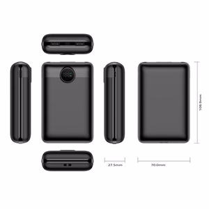 VEGER varavirtalähde 20000 mAh PD QC3.0 2A 22,5W S20 (W2053) musta