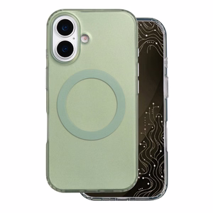 Tecto Shield Mistiq Mag suojakuori iPhone 16 6,1"-mallille, oliivinvihreä