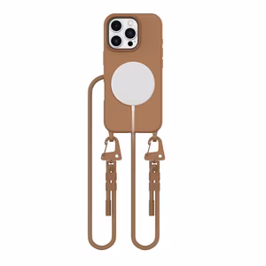 Tech-Protect MagNecklace MagSafe Suojakuori iPhone 16 Pro Max:lle - ruskea