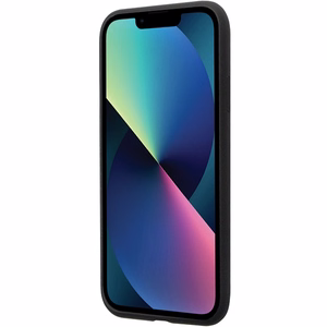 Guess GUHCN614DGPK Suojakuori iPhone 11 / Xr:lle - musta Silikoninen Logo Strass 4G