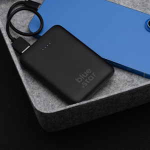 Ulkoinen akku Blue Star W0539 2A 5000 mAh musta