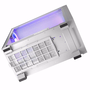 MODECOM VOLCANO PERUN APEX ARGB MIDI -tietokonerunko, valkoinen