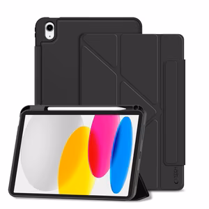Tech-Protect SC Pen Origami Suojakuori iPad 10.9" 2022 / 2025 - Musta