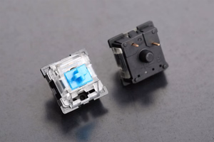 Liocat pelaamisen Näppäimistö KX 365+ C mekaaninen qwerty outemu blue musta