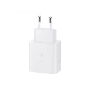 Laturi Samsung EP-T4511XWEGEU 45W USB-C + USB-C / USB-C -kaapeli 1.8 m, valkoinen