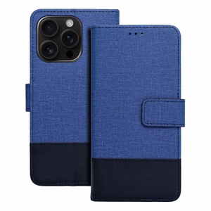 Flip-suojakuori iPhone 16 PRO MAX:lle Gomma Book sininen