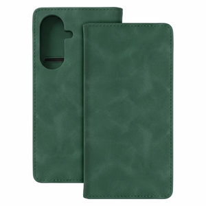 Smart Suede -suojakuori Samsung Galaxy A27 5G vihreä