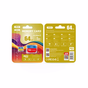 XO muistikortti 64GB microSDXC cl. 10 + adapteri
