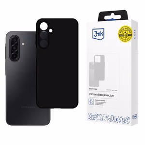 3mk Silicone Case Silikoninen Suojakuori Samsung Galaxy A17 5G -puhelimelle - musta