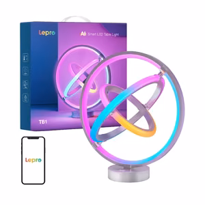 LEPRO TB1 RGB pöytävalaisin