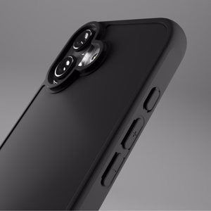 SBS Full Active D3O Suojakuori iPhone 16:lle - musta