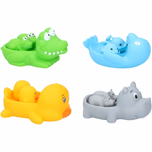 Eddy Toys -kylpylelusarja ankalla, 3 kpl