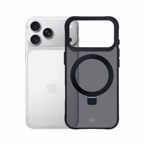 3mk Smoke Case Mag&Stand iPhone 17 Pro:lle - Musta