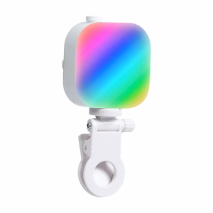 Ice Cube Telesin selfie light with phone holder