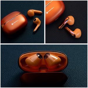 Forcell F-Audio Pulse Air ENC TWS -langattomat nappikuulokkeet – kullanväriset