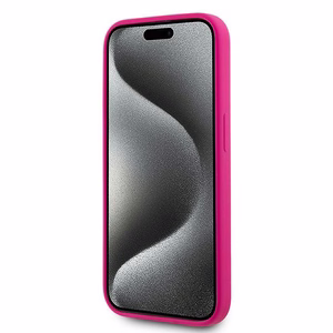 Karl Lagerfeld Silicone Choupette Head MagSafe silikoninen suojakuori iPhone 15 Pro Max:lle - vaaleanpunainen