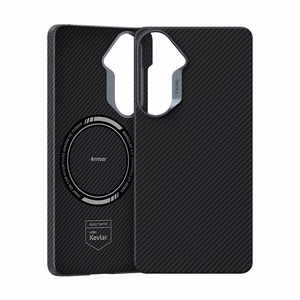 Benks Magnetic Armor Air Kevlar Case Metal Frame 600D (J048) Samsung Galaxy S26 -puhelimelle musta