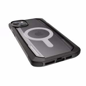 Raptic X-Doria Secure Case iPhone 14 Plus MagSafe panssaroitu suojus musta