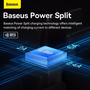 Baseus Flash Series II 3-in-1 -kaapeli USB-A - USB-C/Lightning/Micro USB - 66W 6A 1,2 m CASS040003 - sininen