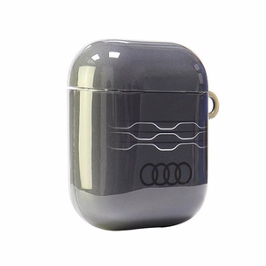Audi IML Geometric Pattern Case for AirPods 1 / 2 - Gray