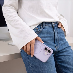 Tech-Protect BasicMag MagSafe suojakuori mallille iPhone 17 – mattalila