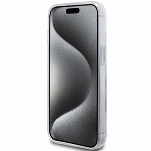 Karl Lagerfeld KLHMP15SHMRSCHH iPhone 15 6.1" white/white hardcase Ring Stand Choupette Head MagSafe