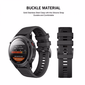 Tech-Protect Smooth Garmin Fenix 5 / 6 / 6 Pro / 7 musta