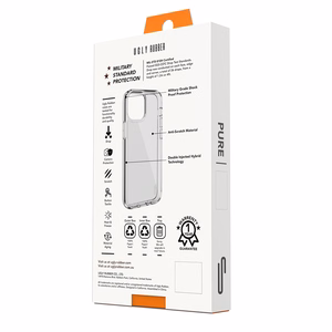 Ugly Rubber Pure case for iPhone X / Xs clear