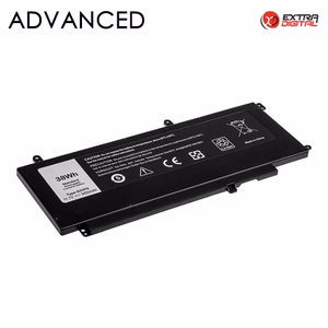 Kannettavan tietokoneen akku DELL D2VF9, 3400 mAh, Extra Digital Advanced