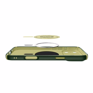Spigen Nano Pop MagSafe -suojakuori iPhone 18 Pro Max / 17 Pro Max -malleille, vihreä