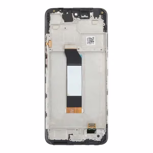 Näyttö Xiaomi Redmi Note 10 5G / Redmi Note 10T 5G / Poco M3 Pro 5G kosketuslasilla ja kehyksellä musta OEM