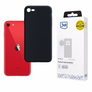 3mk Matt Case Pro Apple iPhone SE 2022:lle - matta musta